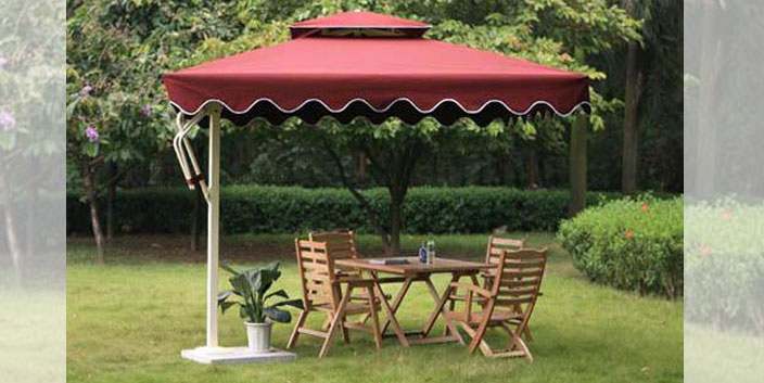 幾款比較適合別墅樓盤的休閑傘