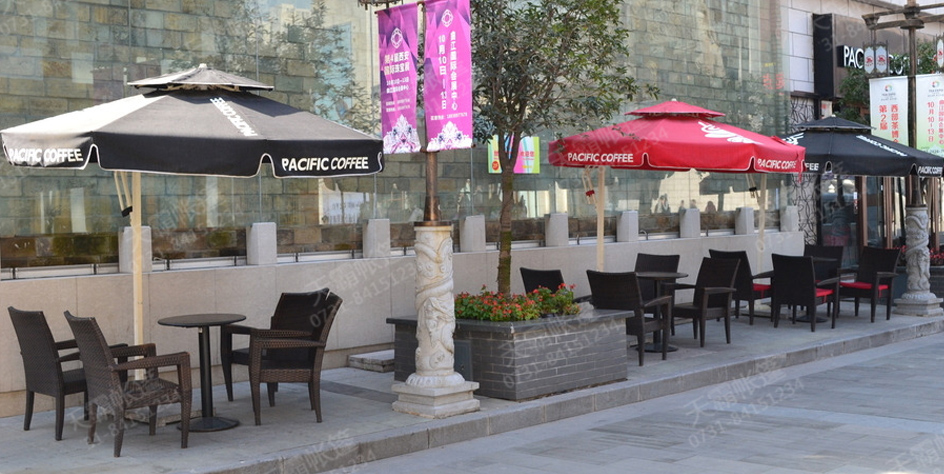 圓形側(cè)立傘