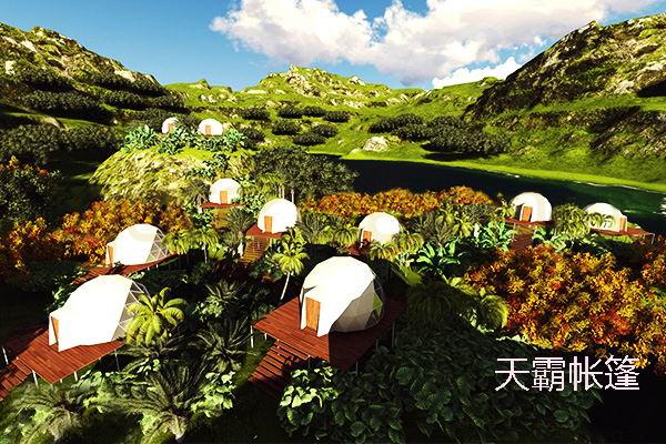 哪款造型的酒店帳篷受歡迎？