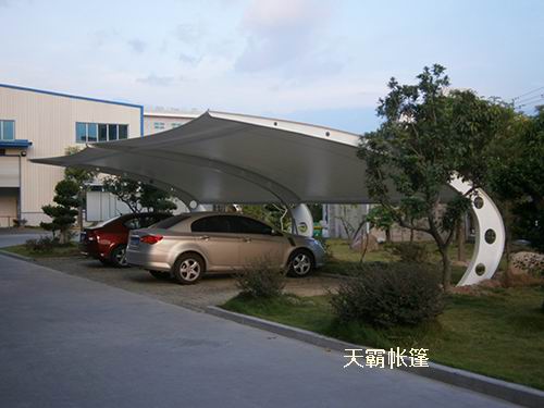 膜結(jié)構(gòu)停車棚——-為您的愛車找個遮陽擋雨的好港灣吧