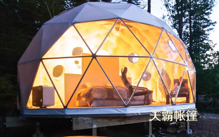 球形帳篷酒店是目前國內(nèi)景區(qū)營地較火熱的投資項目