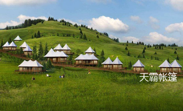 新型酒店帳篷帶你體驗(yàn)“野”酒店帳篷