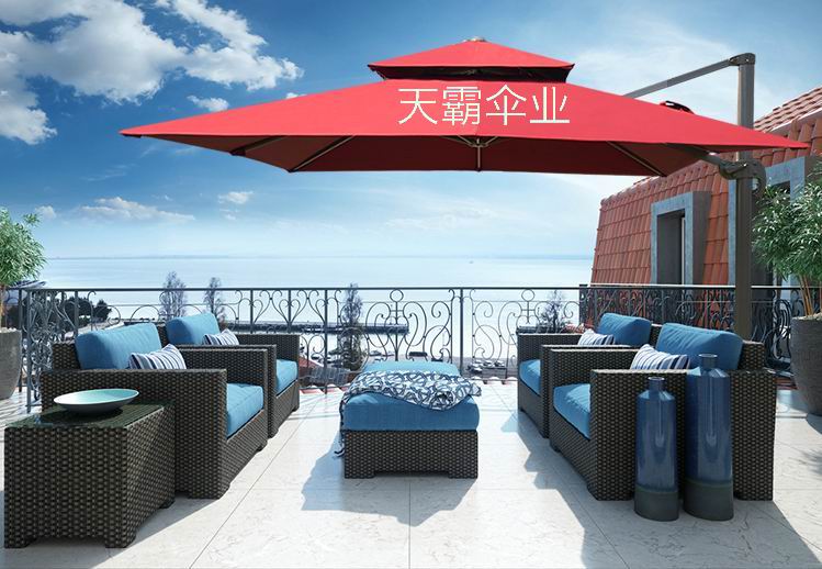 庭院遮陽傘選哪種款式好？