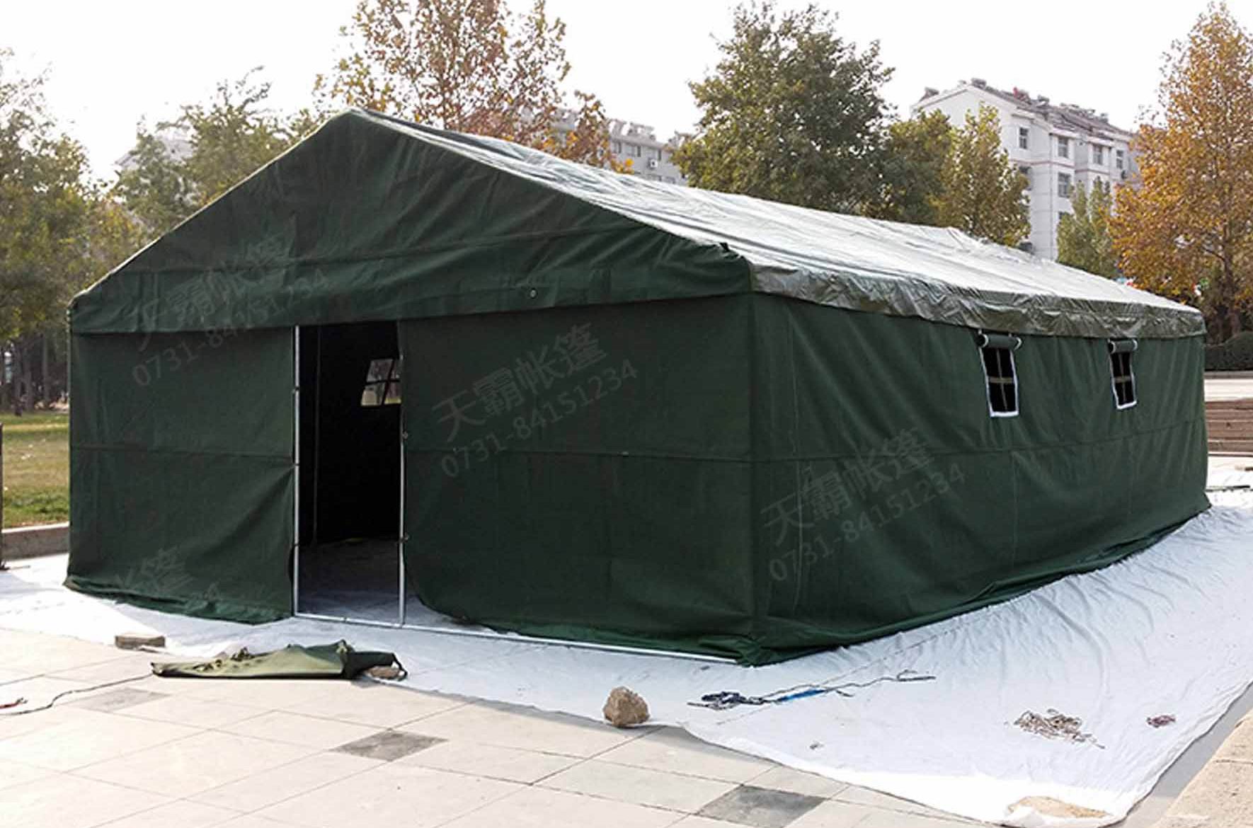 工地帳篷怎么搭建？怎樣才能增加抗風(fēng)能力？