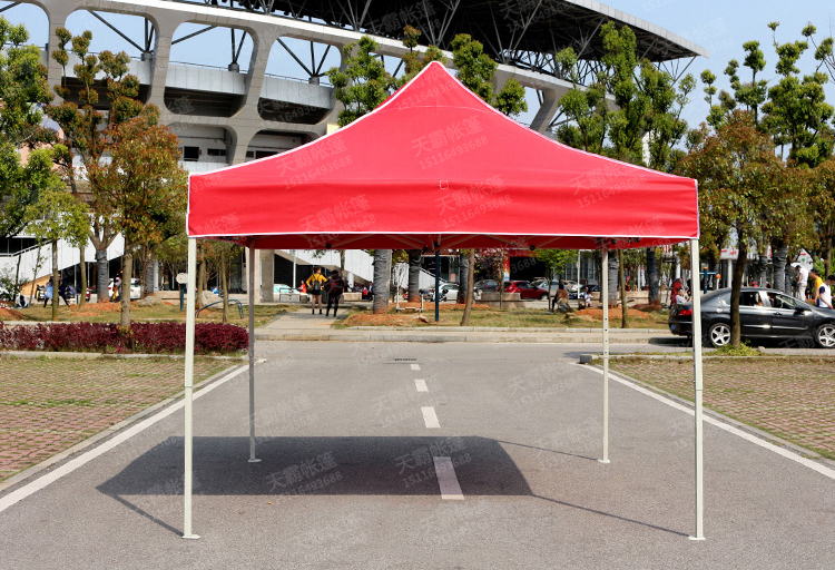 出租3X3米折疊帳篷，紅/藍(lán)兩款